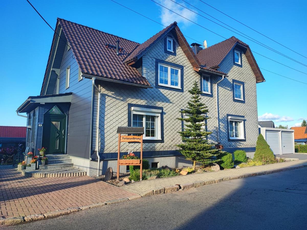 Ferienwohnung Zinke Schmiedefeld am Rennsteig Extérieur photo